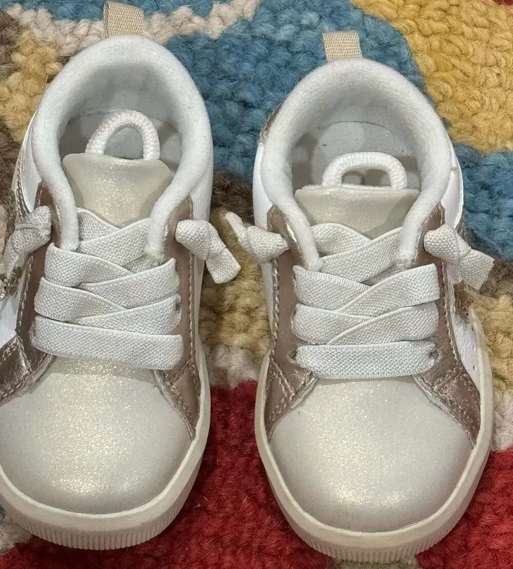 OshKosh B'gosh Leonardo Toddler Metallic Star Sneakers